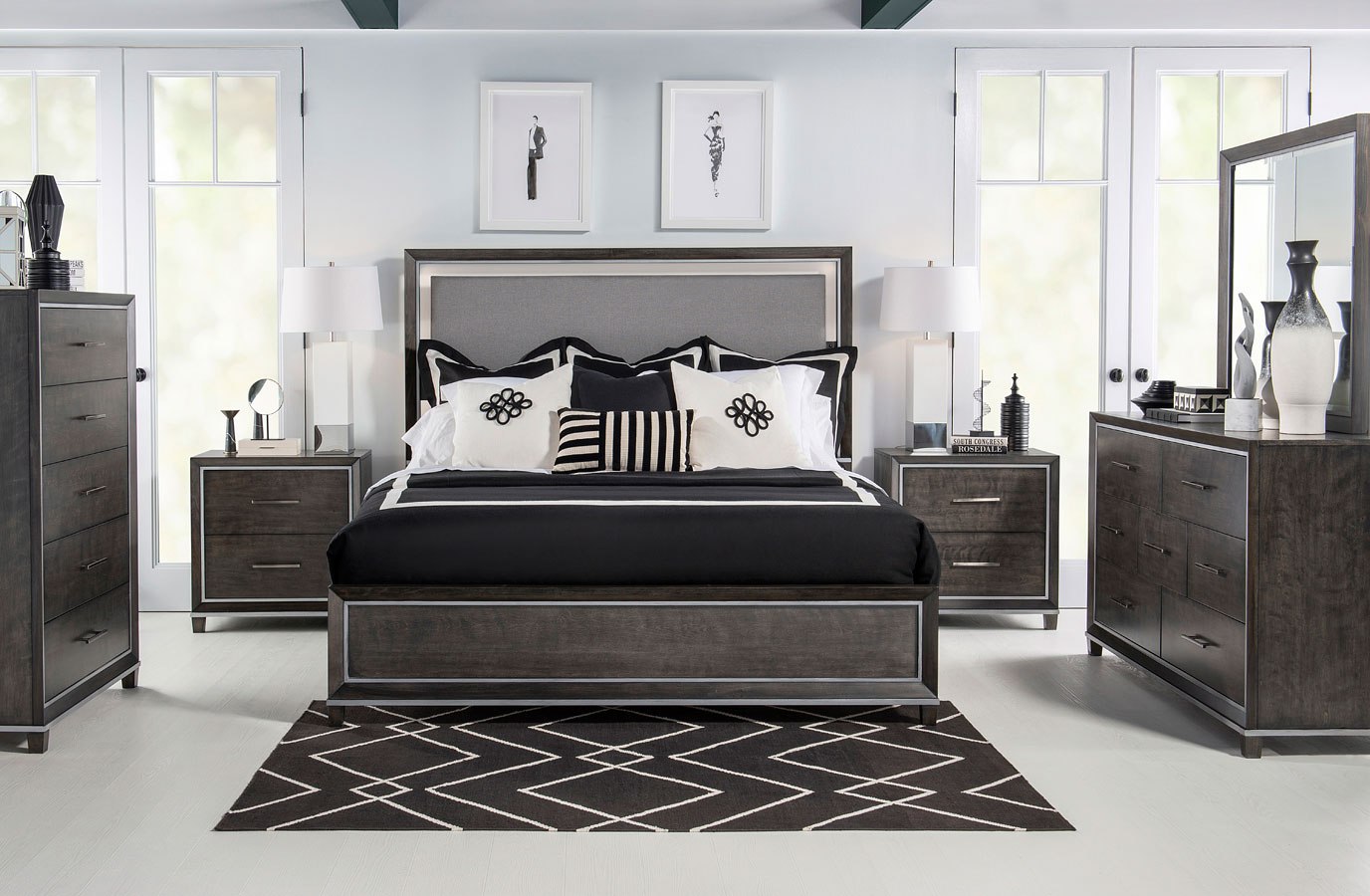 Counter Point Panel Bedroom Set Legacy Classic Furniture Cart