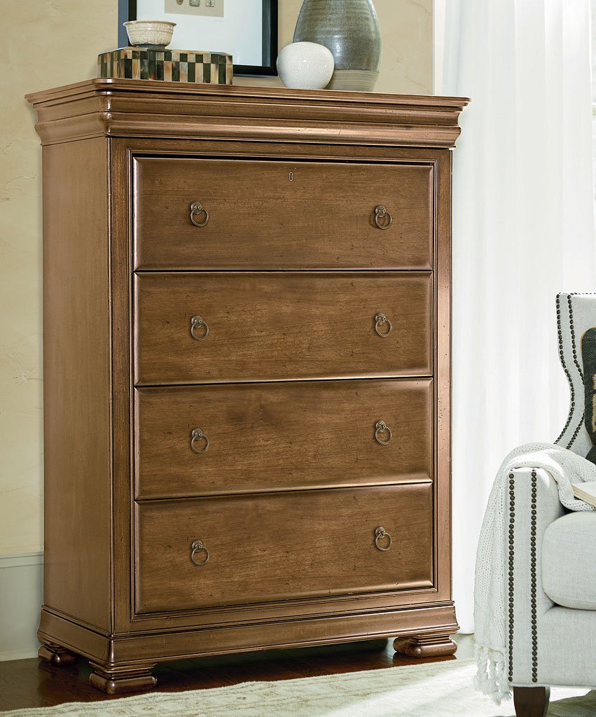 New Lou Louis Philippes Sleigh Bedroom Set Universal Furniture