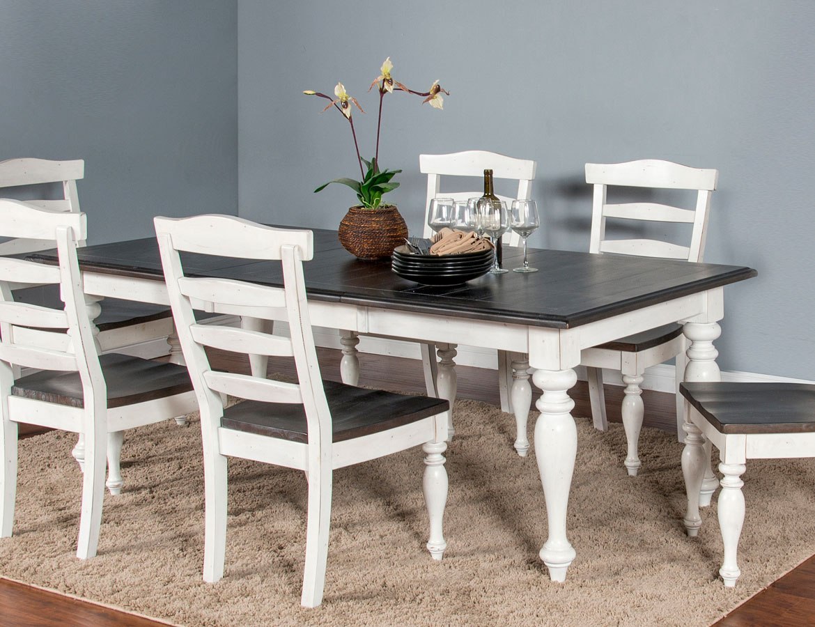 Carriage House Extension Dining Table Sunny Designs | Furniture Cart
