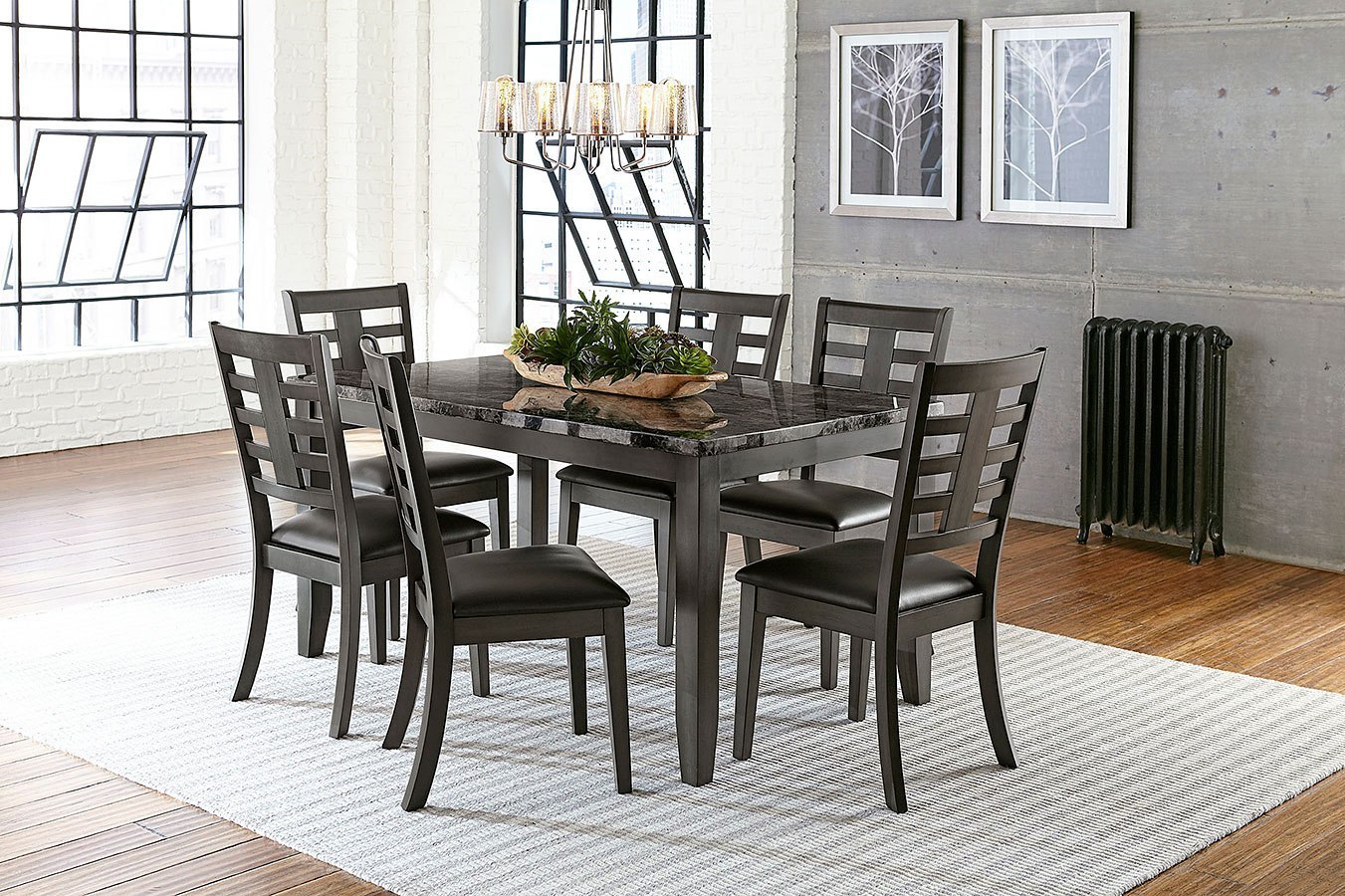 7 Piece Dining Room Set With China Cabinet