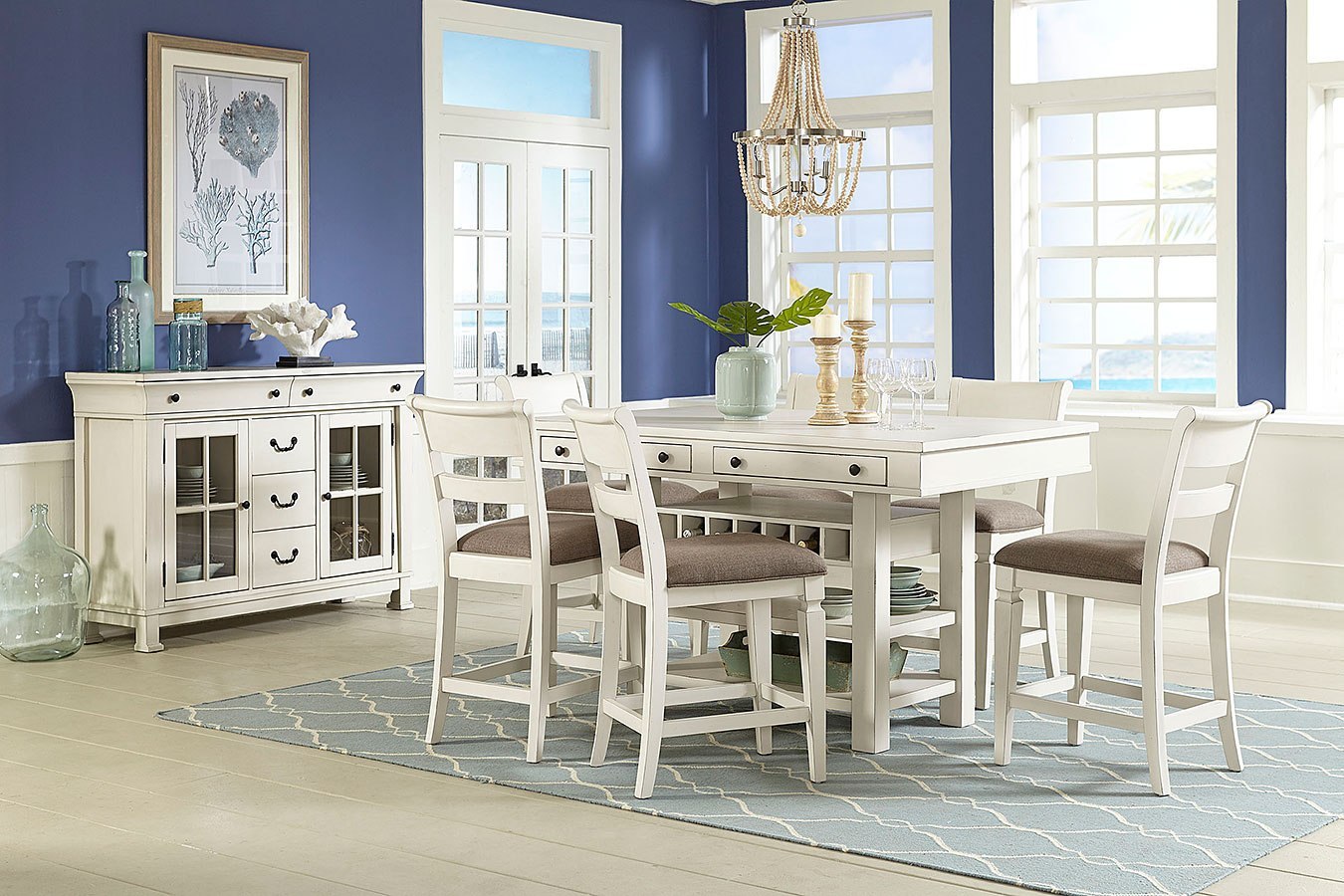 Chesapeake Bay Counter Height Dining Set Standard Furniture | Furniture ...