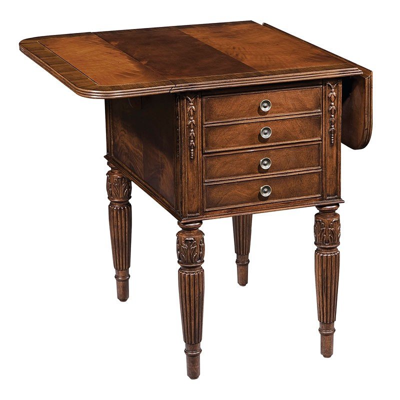 New Orleans Drop Leaf End Table Hekman Furniture Cart