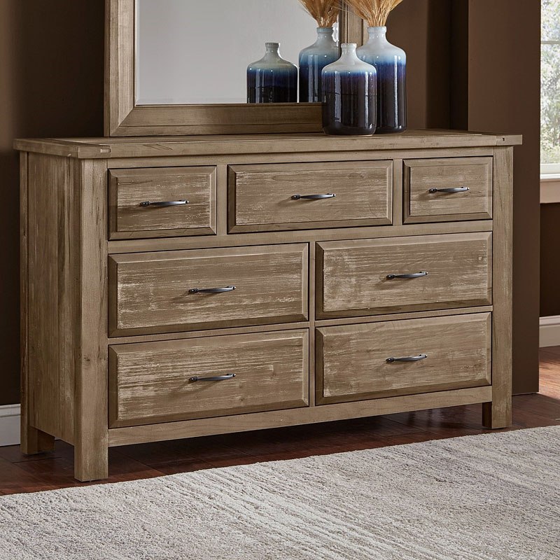 Maple Road Slat Poster Bedroom Set (Weathered Gray ...
