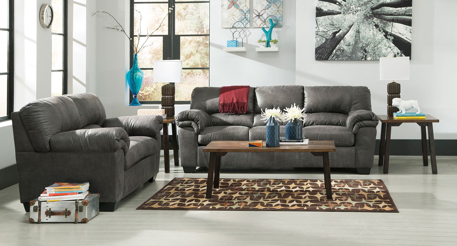 Bladen Slate Living Room Set Signature Design | Furniture Cart