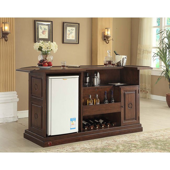 Ashton Home Bar Set (Distressed Walnut) ECI Furniture, 2 Reviews