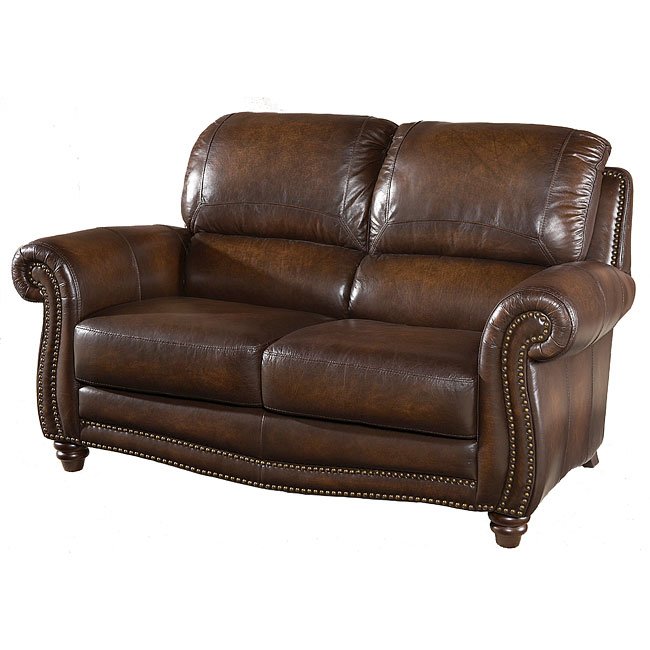 Parker Leather Living Room Set Italia 1 Reviews Furniture Parker Leather Loveseat By Italia