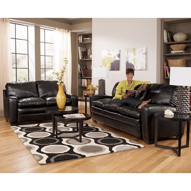 Mahlou DuraBlend - Midnight Living Room Set Signature Design ...