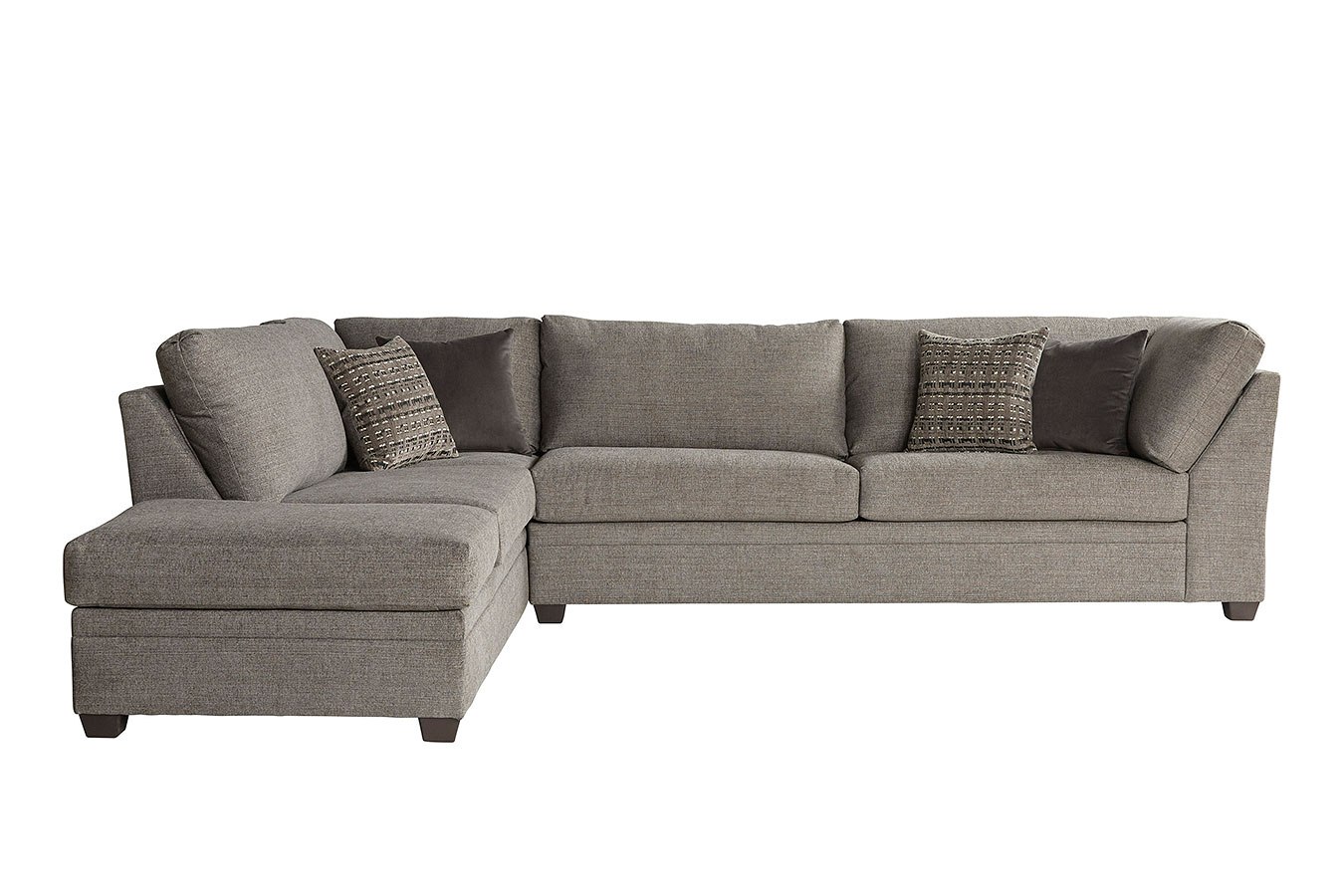 14550 series indy cement sectional hughes furniture furniture cart