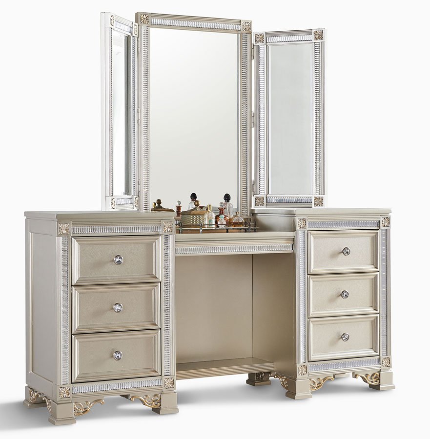 vanity set with mirror walmart