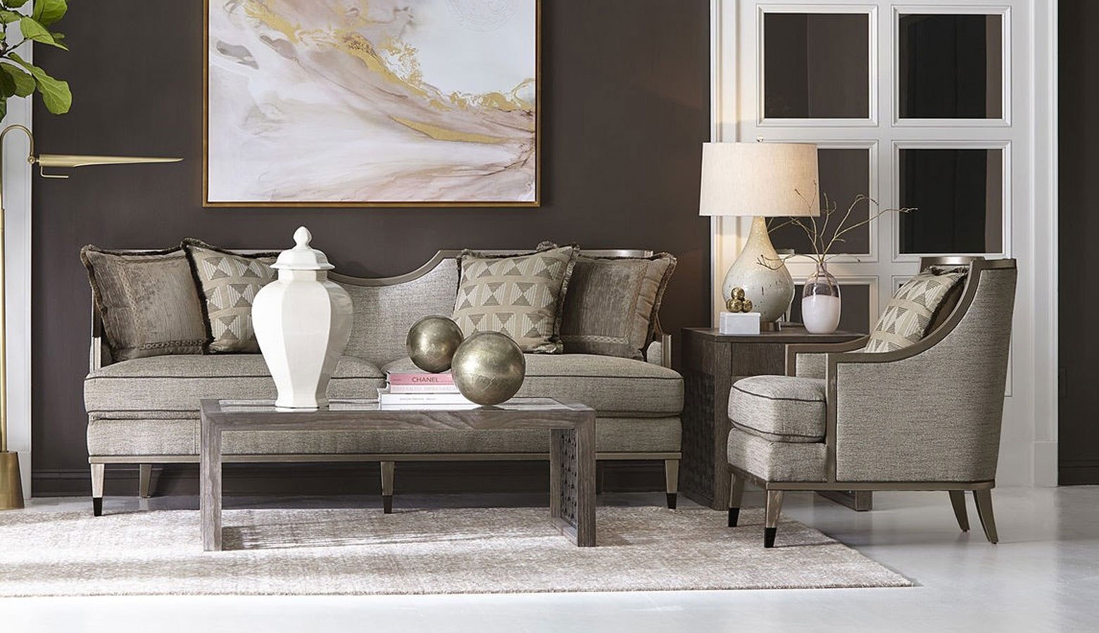 intrigue harper living room set