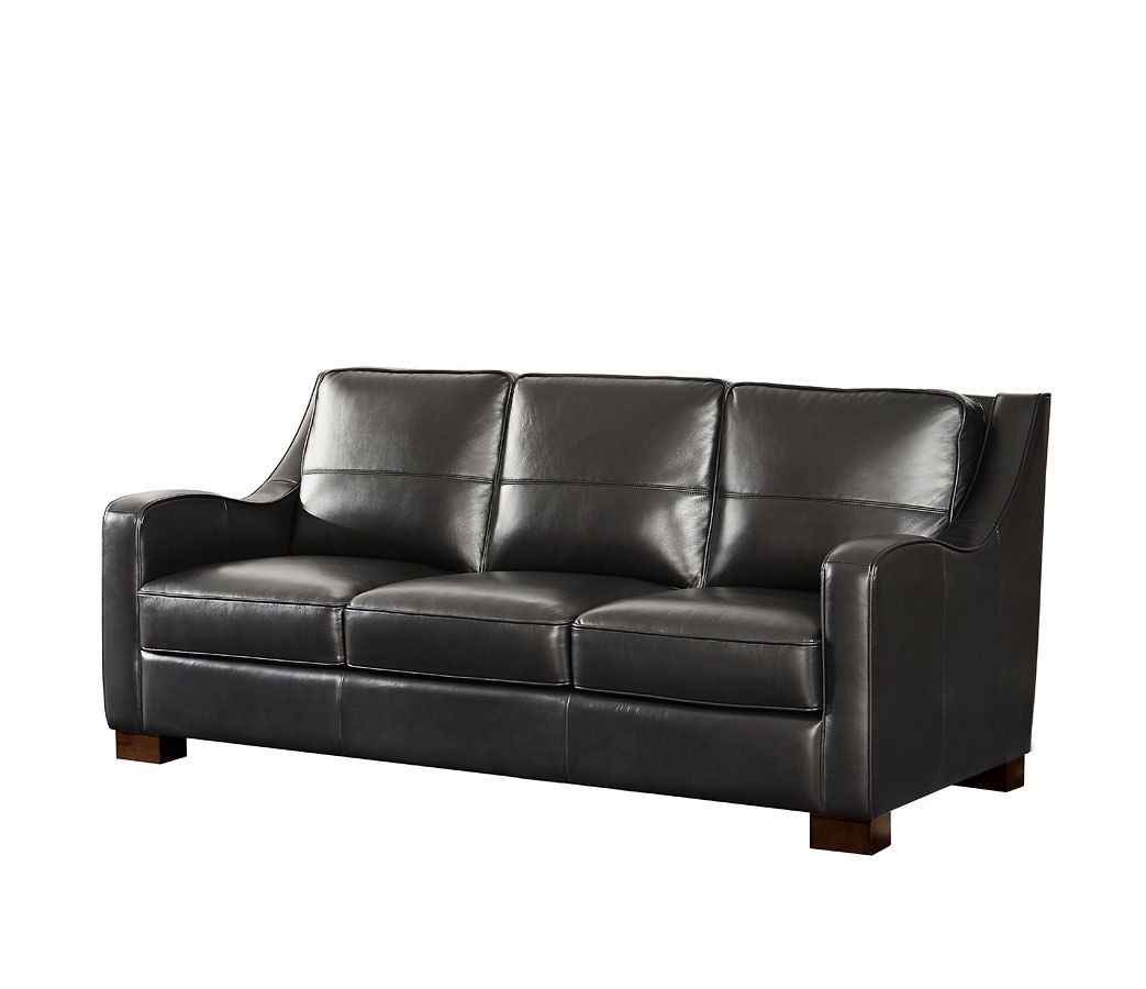 Presley Leather Sofa Leather Italia Furniture Cart