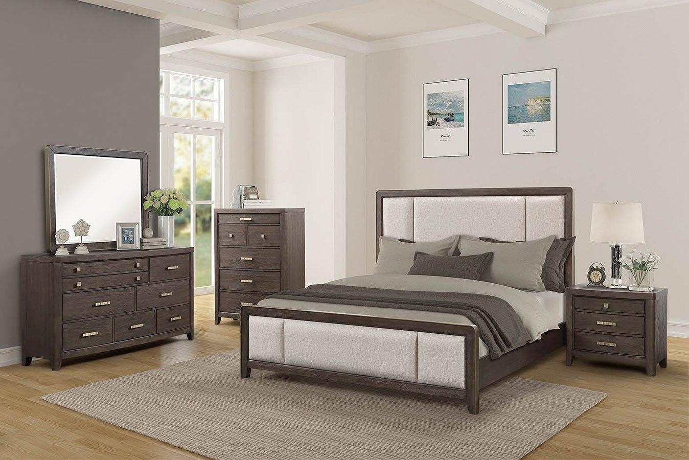 Fulton Panel Bedroom Set Bernards Furniture Cart