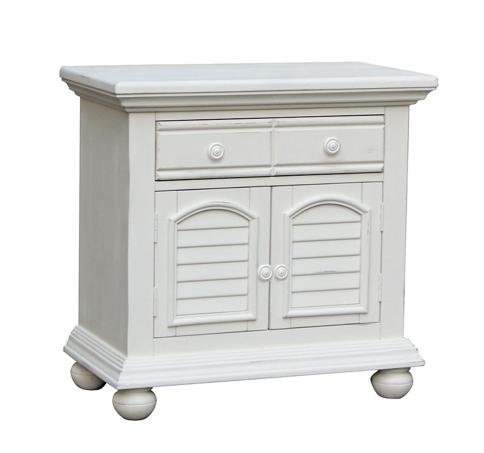 Cape Cod Large Door Nightstand Cottage Creek Furniture | Furniture Cart