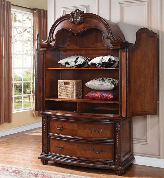 Nathaneal TV Armoire Acme Furniture | Furniture Cart