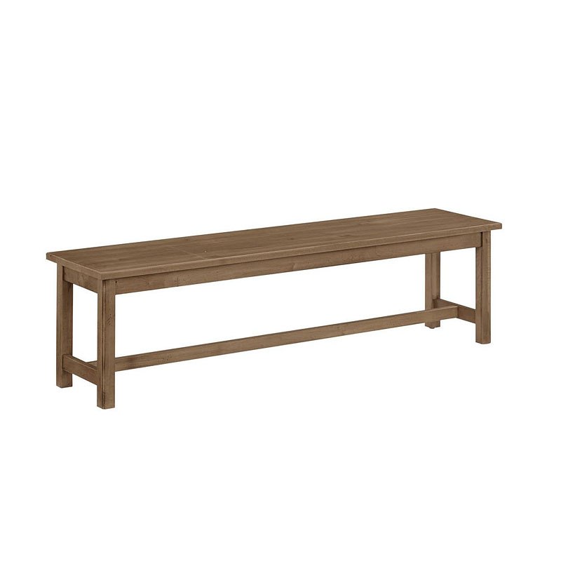 Simply Dining 52 Inch Bench (Natural Maple) Vaughan Bassett Furniture Cart