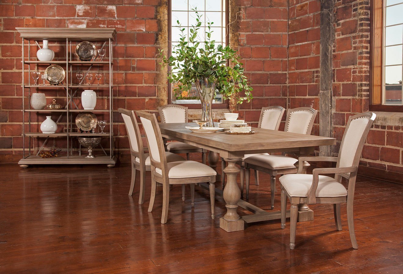 Haddie Rectangular Dining Room Set LC Furniture Furniture Cart