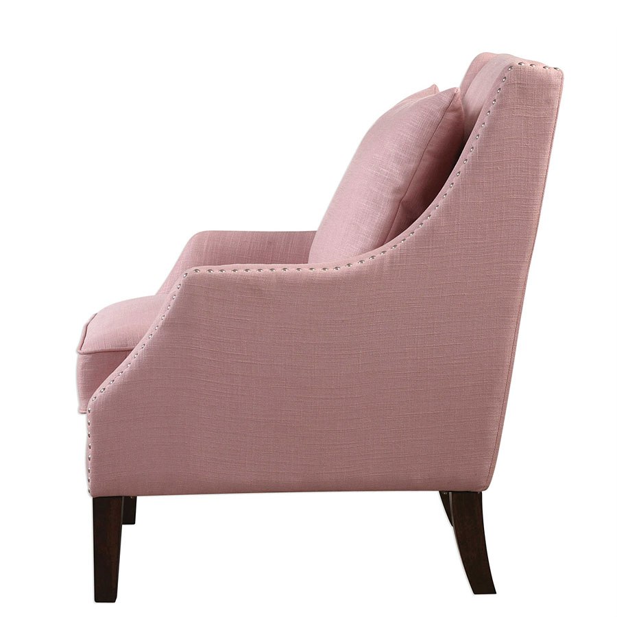 Arieat Armchair (Pink) Uttermost Furniture Cart