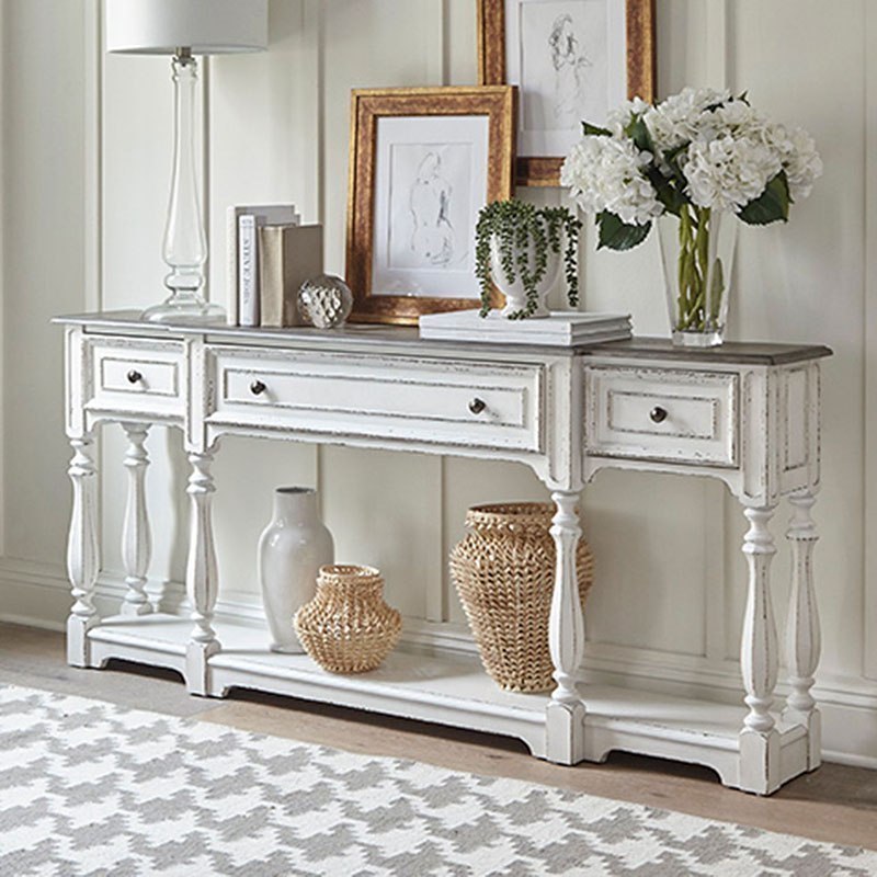 Magnolia Manor 72 Inch Hall Console Table Liberty Furniture | Furniture ...