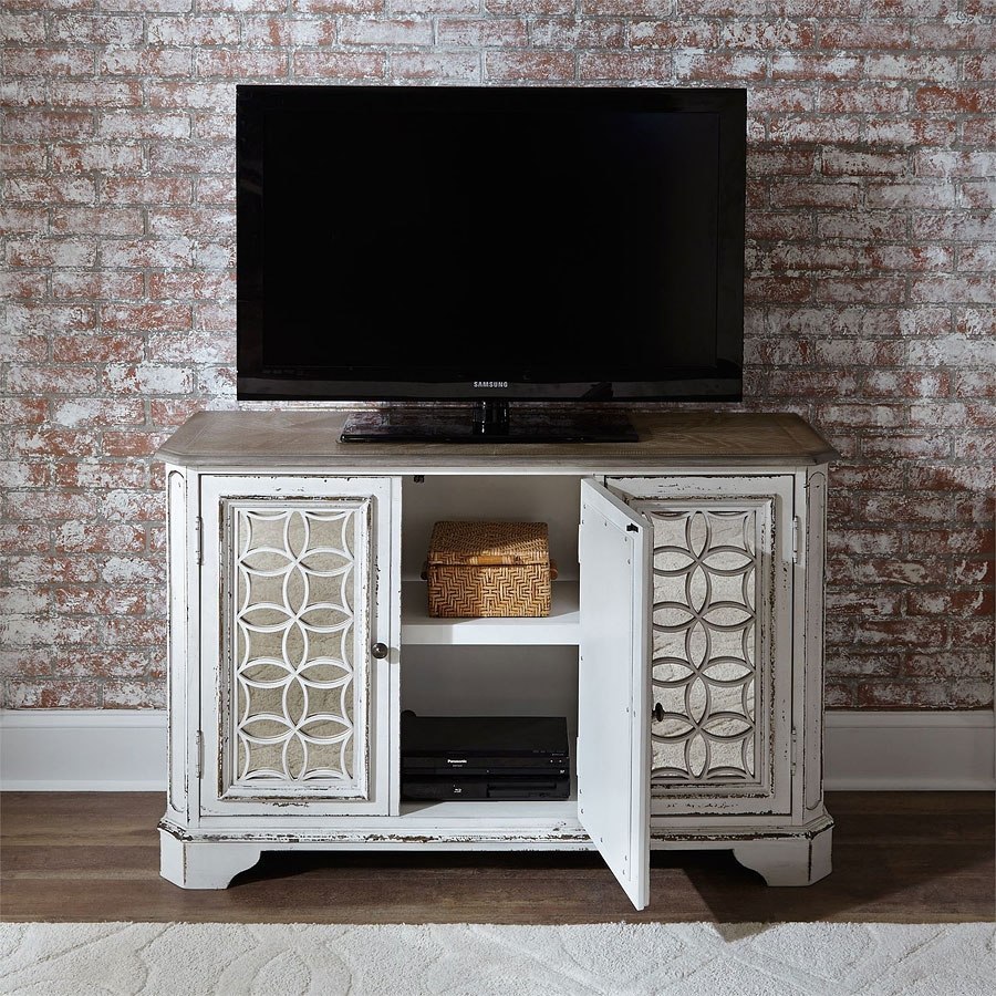 Magnolia Manor TV Console Liberty Furniture, 1 Reviews Furniture Cart
