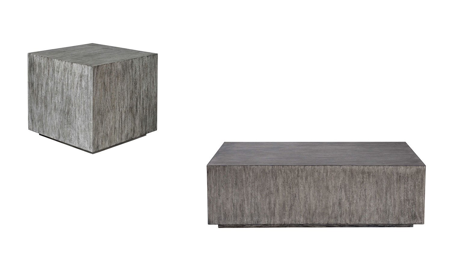 Kareem Modern Gray Occasional Table Set Uttermost Furniture Cart