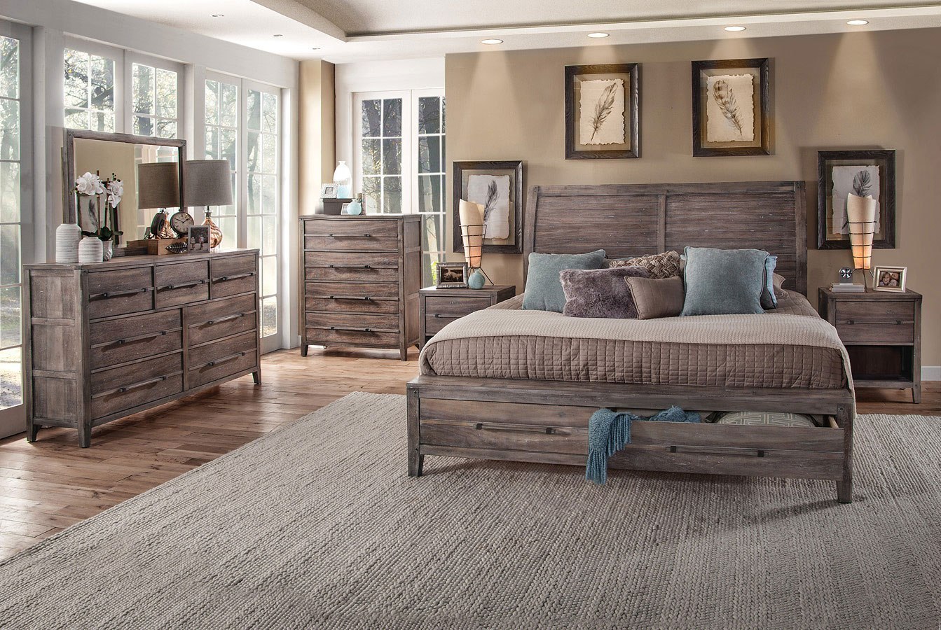 weathered grey bedroom furniture