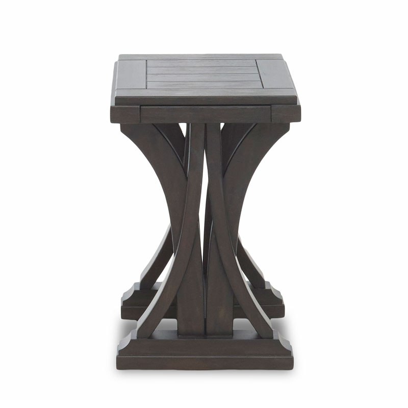 Dakota Chairside Table Klaussner Furniture Cart