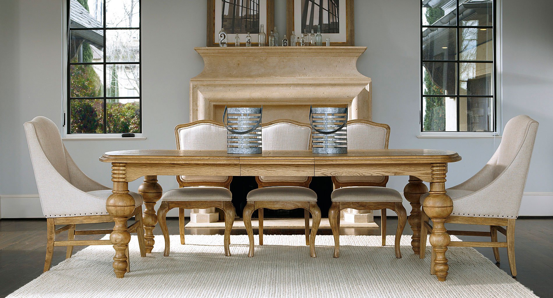 Great Rooms Berkeley 3 Gathering Dining Room Set (Loft) Universal