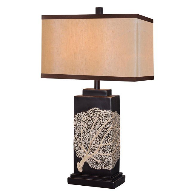 Sea Fan Table Lamp Oil Rubbed Bronze Kenroy Furniture Cart Sea Fan Table Lamp Oil Rubbed Bronze