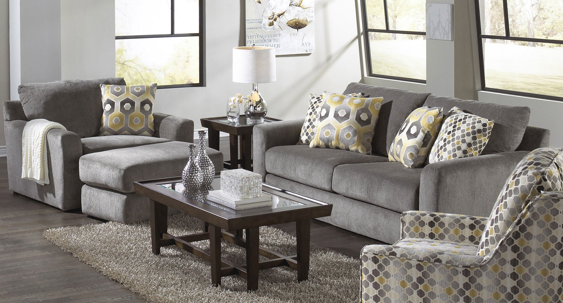 Sutton Living Room Set (Cobblestone) Jackson Furniture, 1 Reviews Furniture Cart