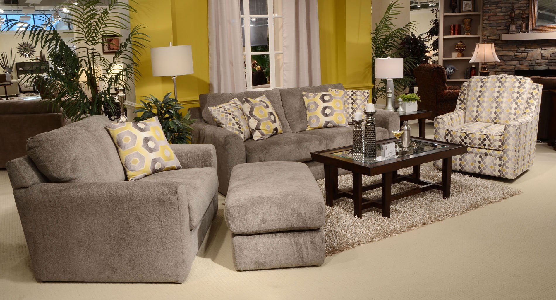 Sutton Living Room Set (Cobblestone) Jackson Furniture, 1 Reviews Furniture Cart