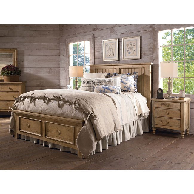 Storage Bedroom Set (Vintage Pine) Kincaid Furniture, 1