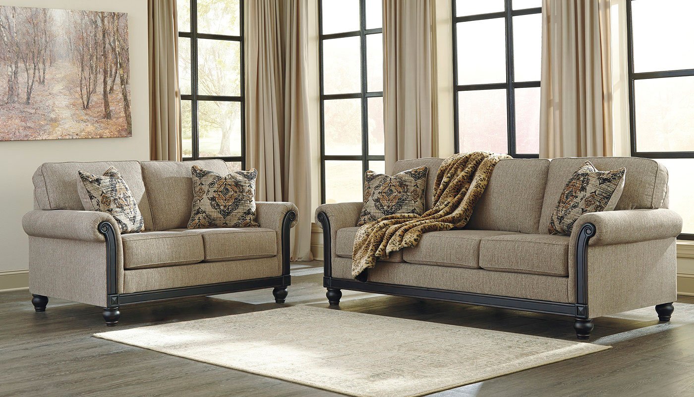 Blackwood Taupe Living Room Set Signature Design 1 Reviews Blackwood Taupe Living Room Set