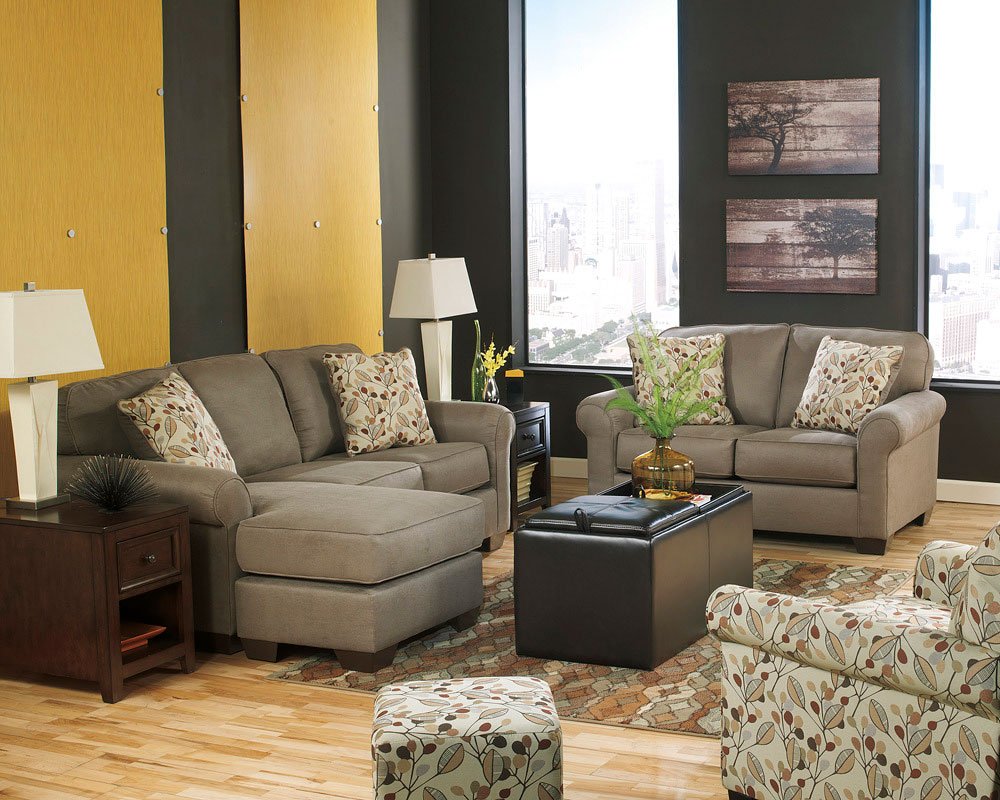Danely Dusk Living Room Set BenchCraft | Furniture Cart