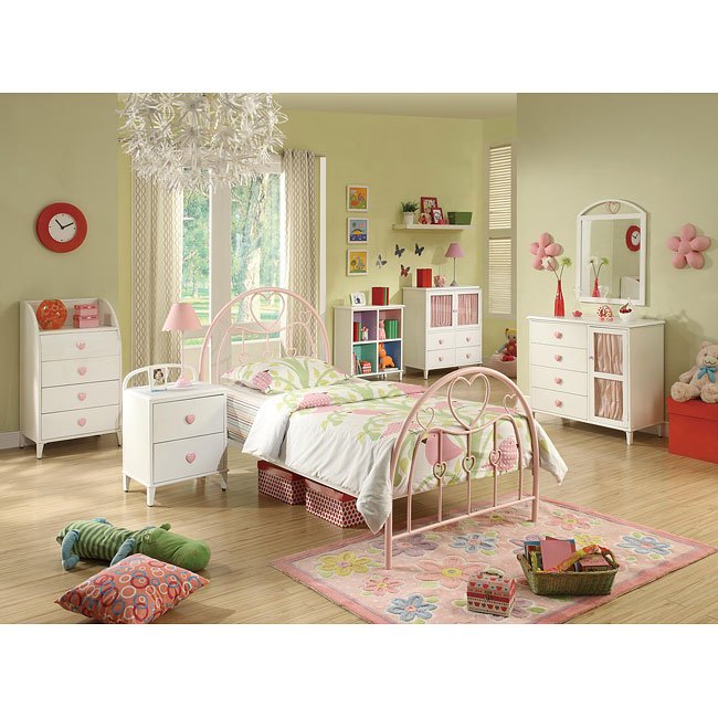Juliette Youth Bedroom Set Coaster Furniture Furniture Cart