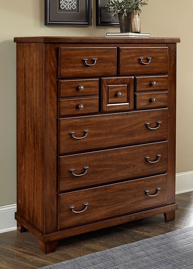 American Cherry Gentlemans Chest Amish Cherry Vaughan Bassett