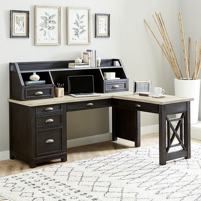 Heatherbrook L Shaped Desk Liberty Furniture Furniture Cart