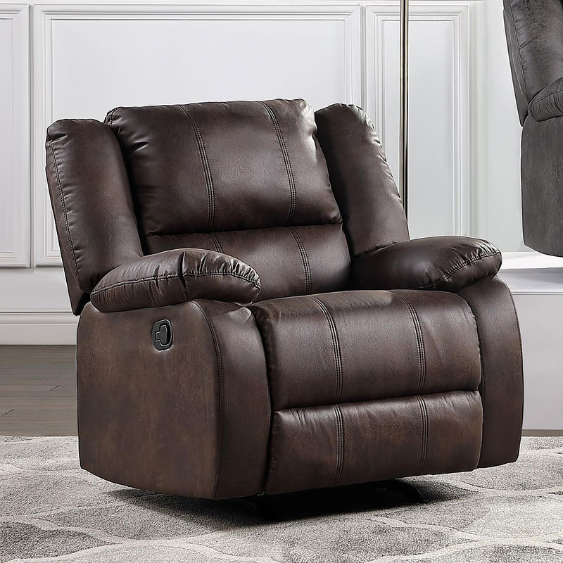 Deacon Glider Recliner (Brown) Standard Furniture | Furniture Cart