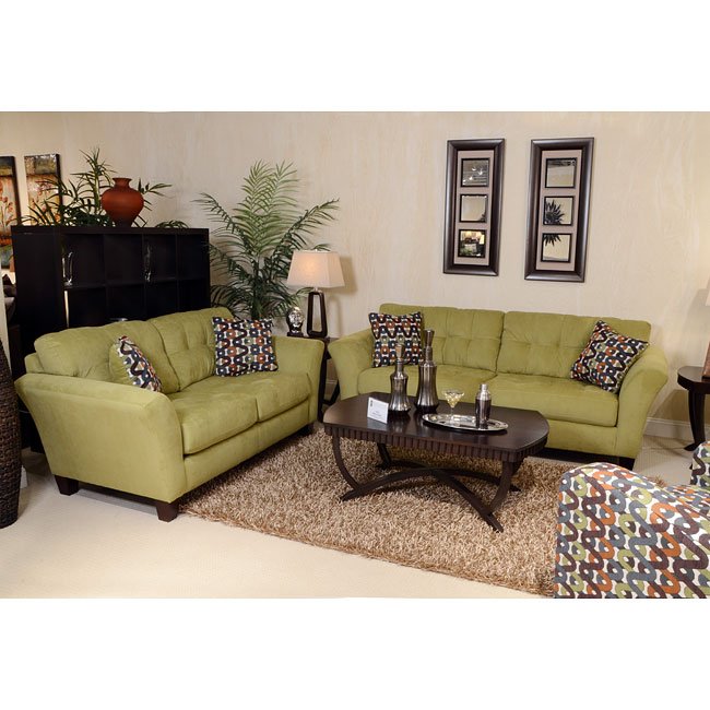 Halle Living Room Set (Basil) Jackson Furniture Furniture Cart