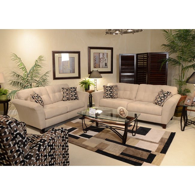 Halle Living Room Set (Doe) Jackson Furniture Furniture Cart