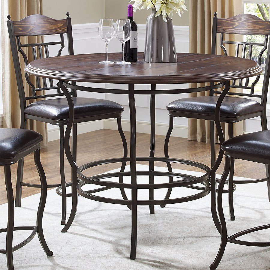 Midland Counter Height Dining Table Bernards Furniture Cart