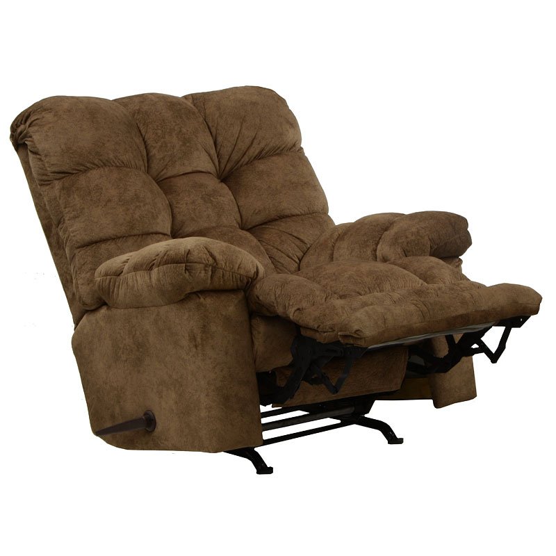 Bronson Chaise Rocker Recliner (Mocha) Catnapper Furniture Cart