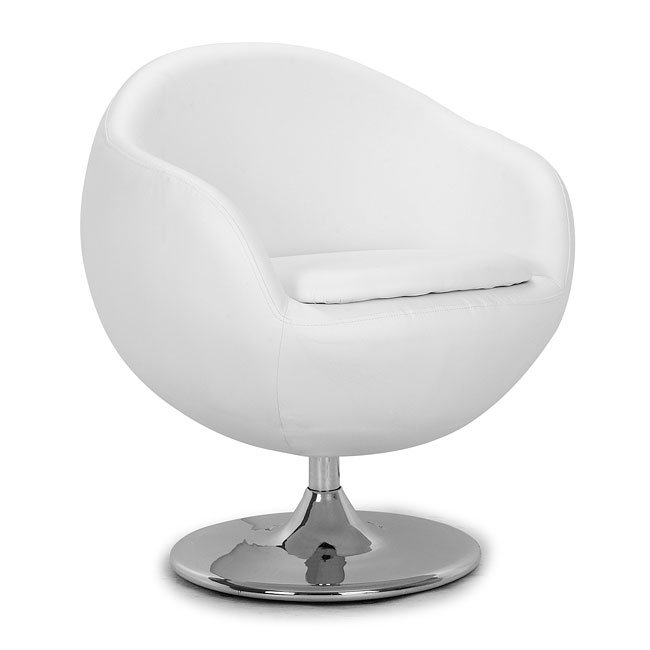 Bounce Chair (White) Zuo Modern Furniture Cart