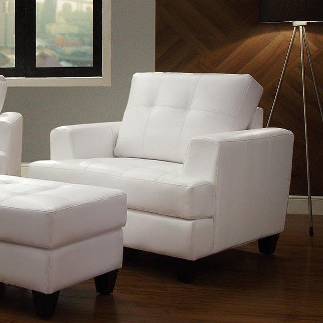 Hurley Chair (White) Coaster Furniture Furniture Cart