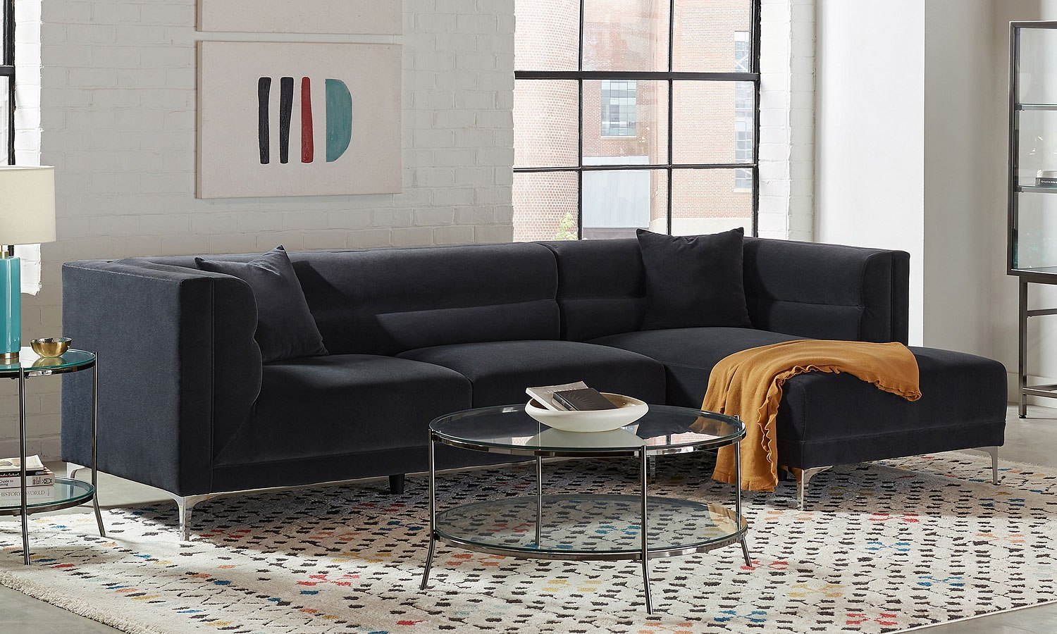 Hetfield Sectional Coaster Furniture Furniture Cart