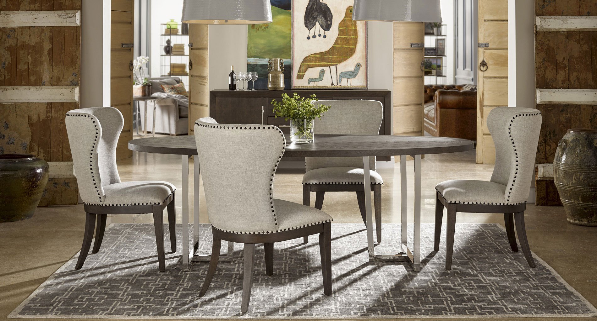 Curated Brighton Dining Room Set Universal Furniture Furniture Cart