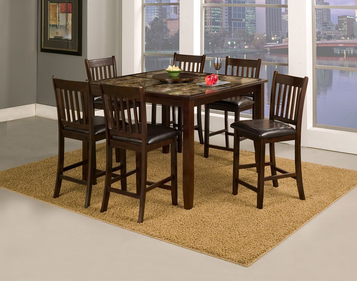 Capitola Counter Height Dining Room Set Alpine Furniture Furniture Cart