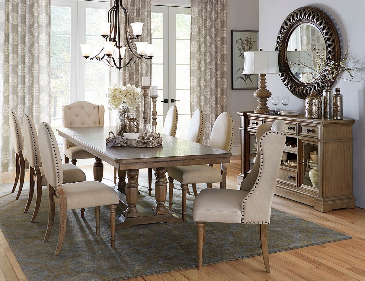 Avignon Dining Room Set Homelegance Furniture Cart