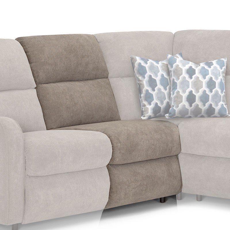 Theory Reclining Modular Sectional (Bravado Taupe) Franklin Furniture