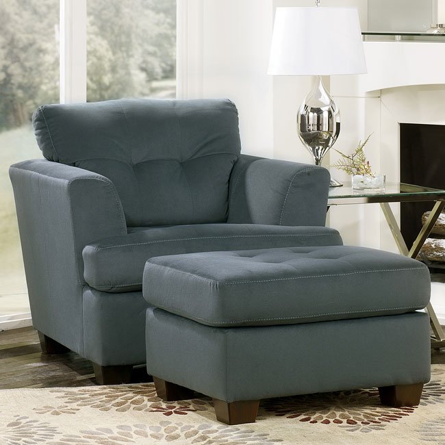 Dallas Steel Living Room Set Signature Design Furniture Cart