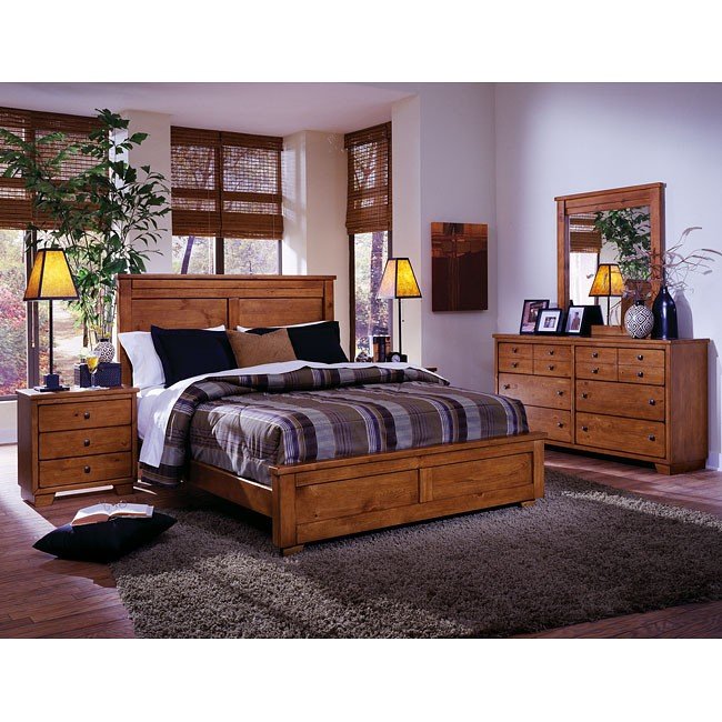 diego bedroom set (cinnamon pine) progressive furniture, 1 reviews